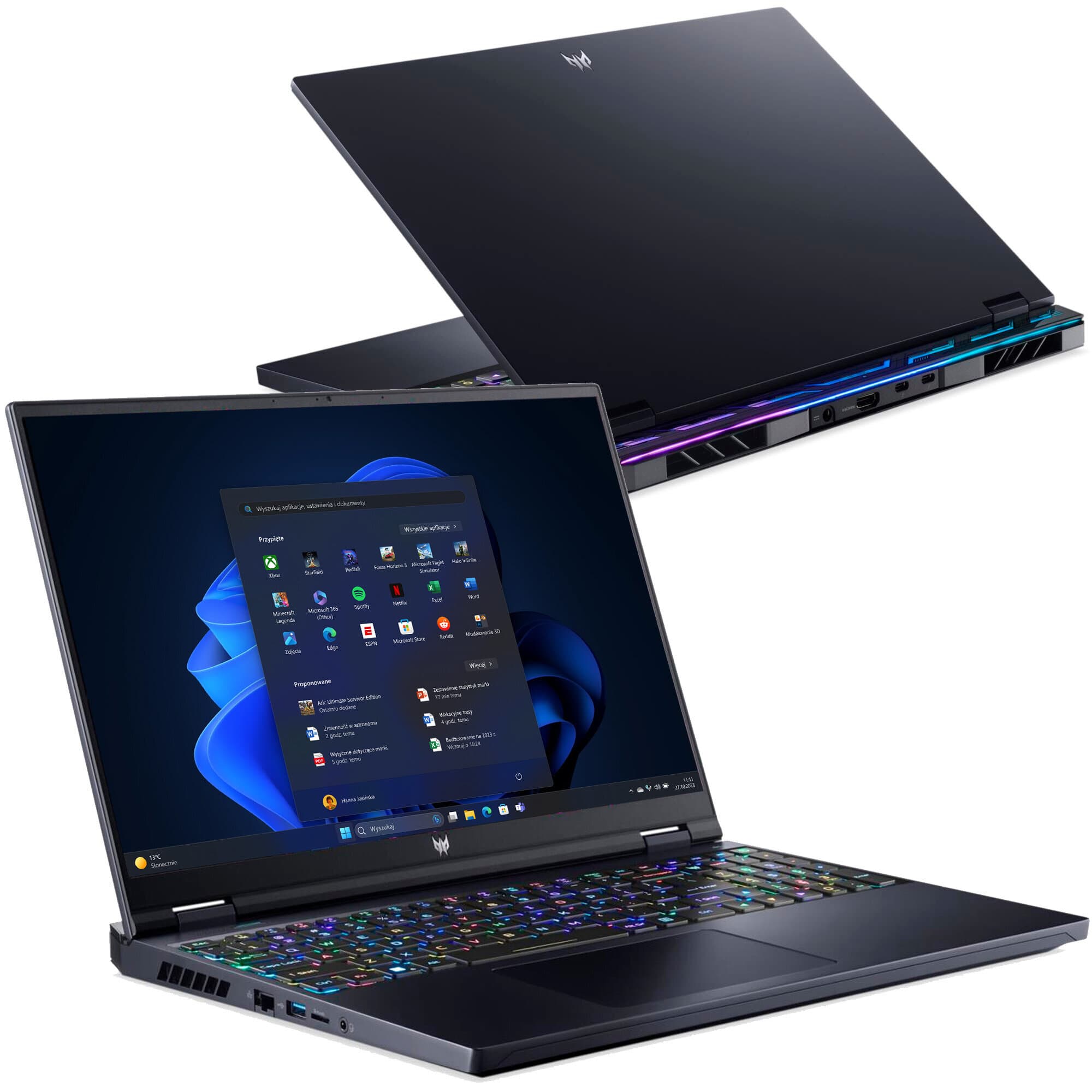 Laptop PREDATOR Helios PH16-71-97PT