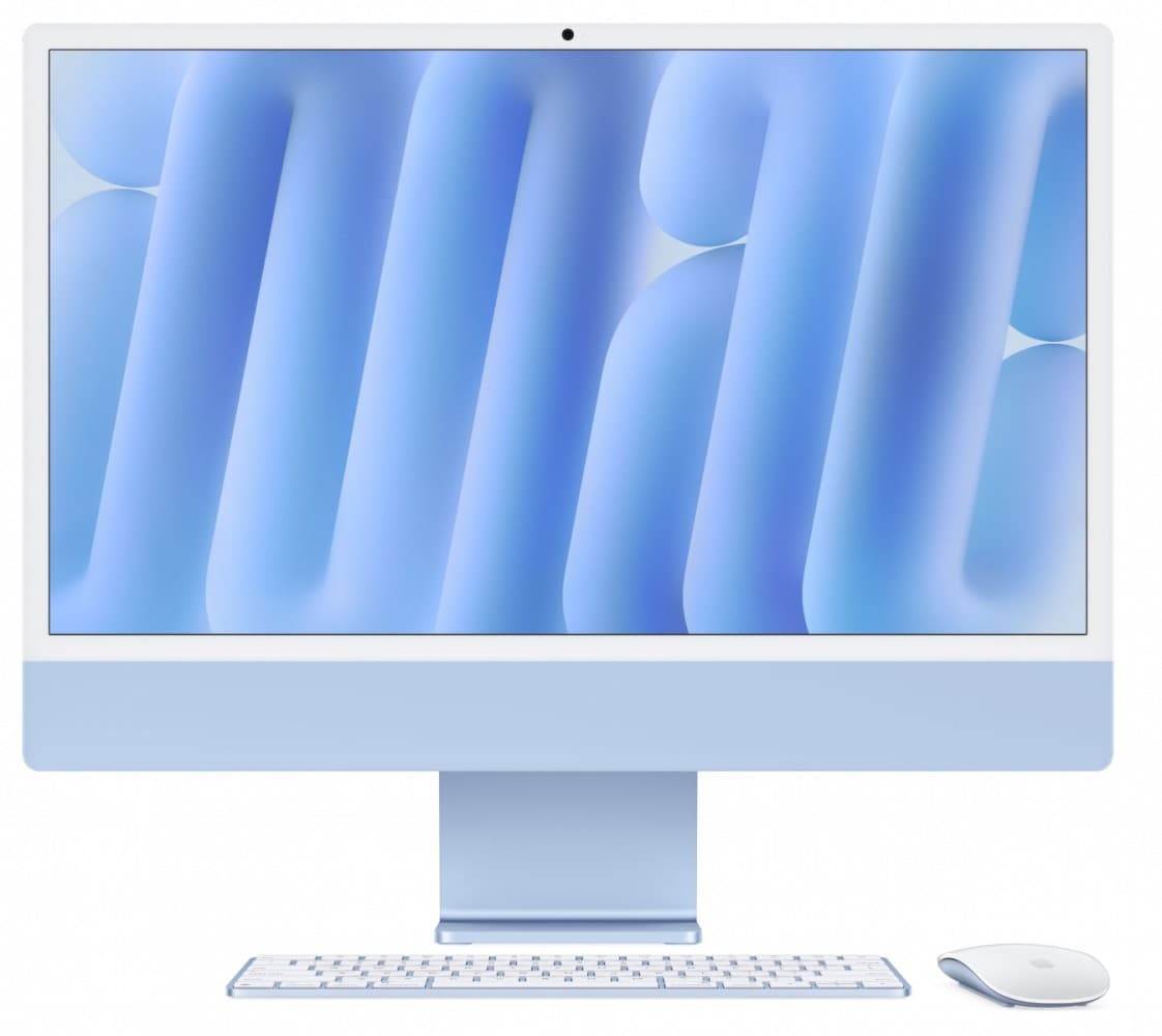 iMac 24 cale: M4 10/10, 24GB, 512GB SSD