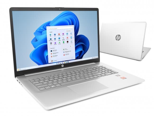 HP 17 - Ryzen 5 7520U | 17,3''-FHD | 16GB | 512GB | Win11Home | Srebrny