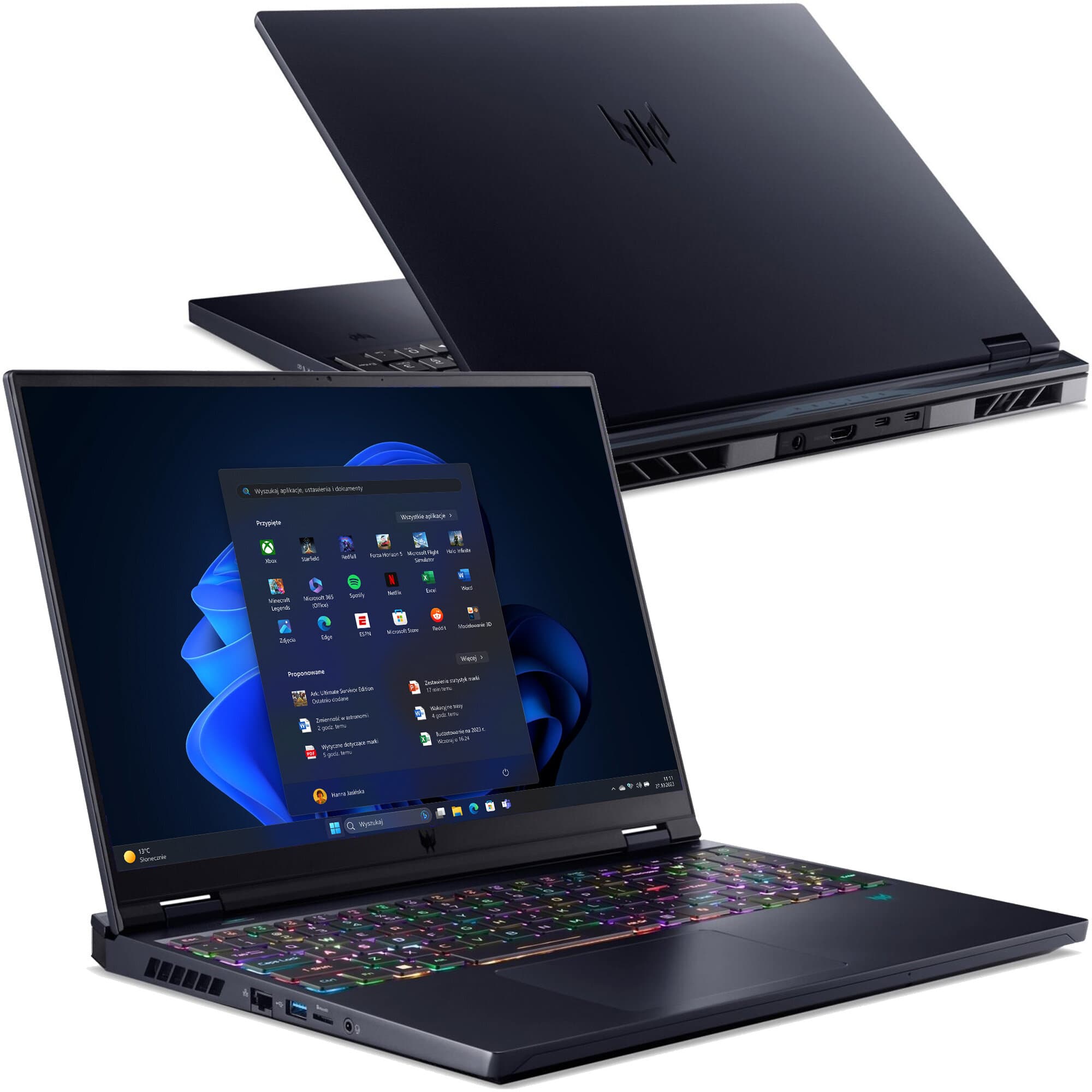 Laptop PREDATOR Helios PH16-72-983T