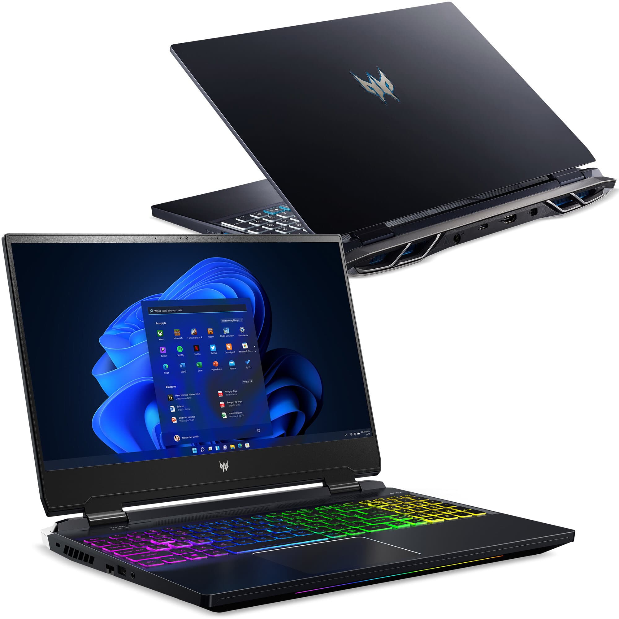 Laptop PREDATOR Helios 300 PH315-55-705T