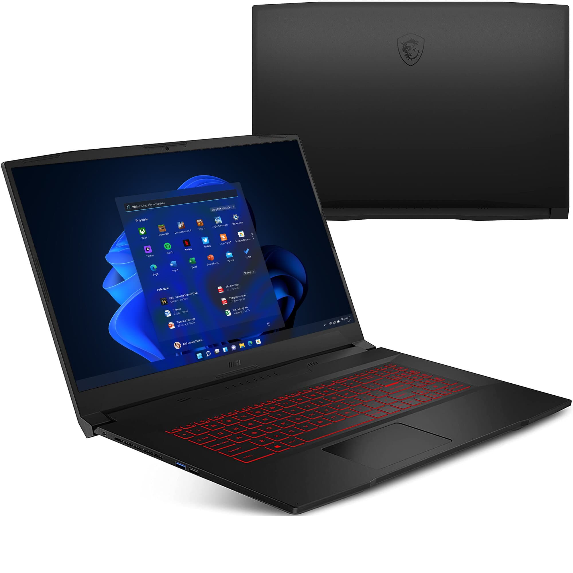 Laptop MSI Katana GF76 11UD-684PL